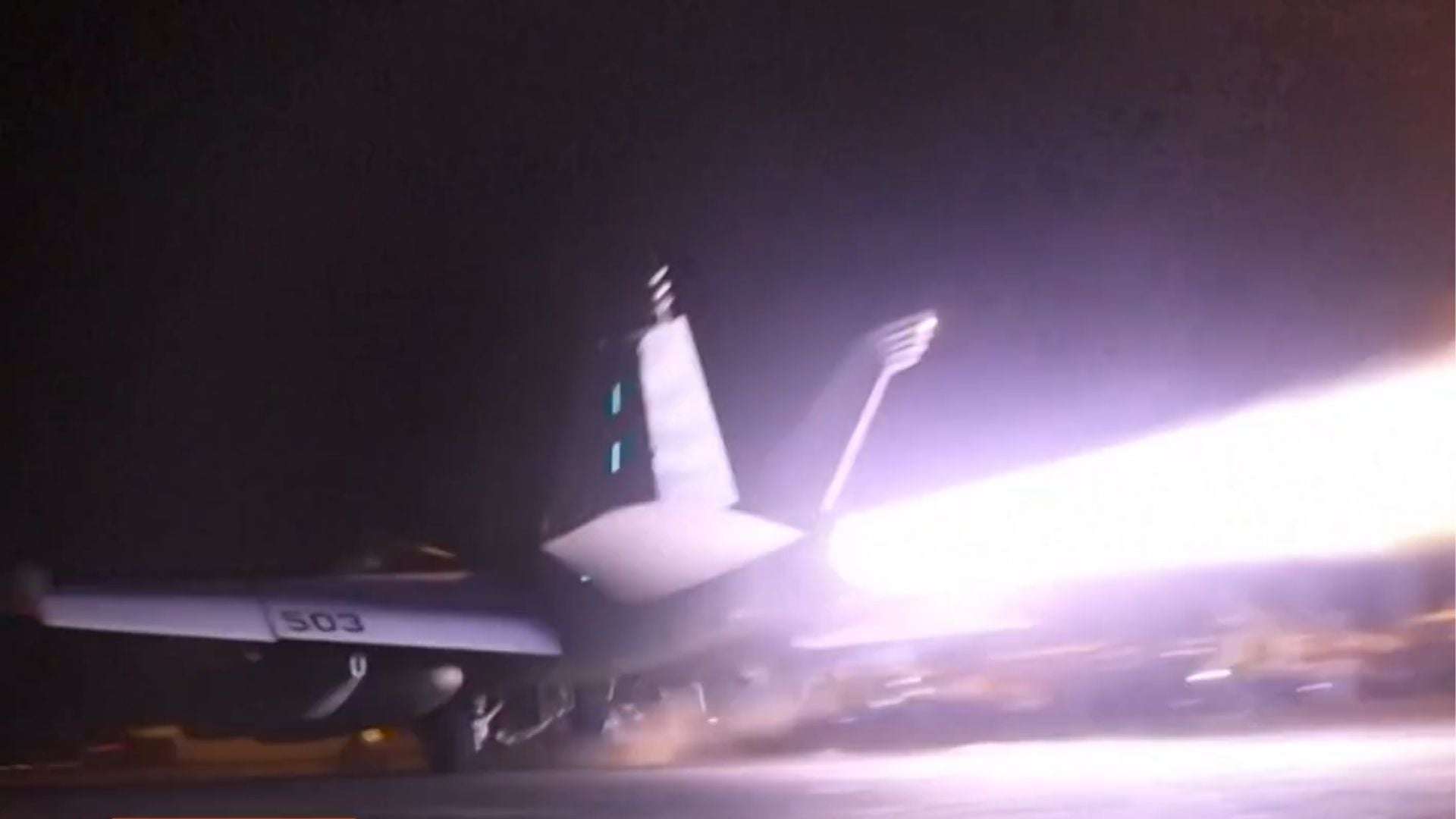 Avión militar de Estados Unidos-Foto: CENTCOM