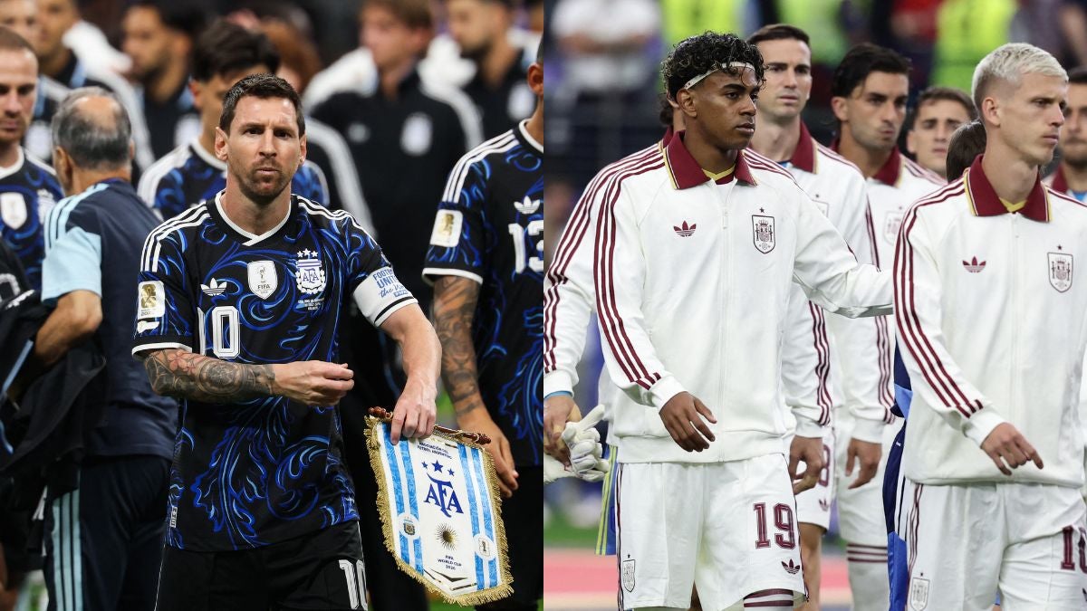 Lionel Messi - Lamine Yamal (AFP)