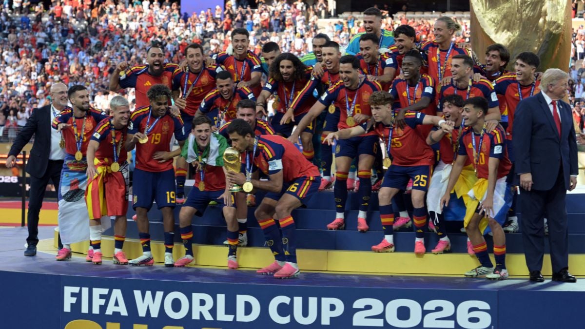 Celebración de la Selección de España (AFP)
