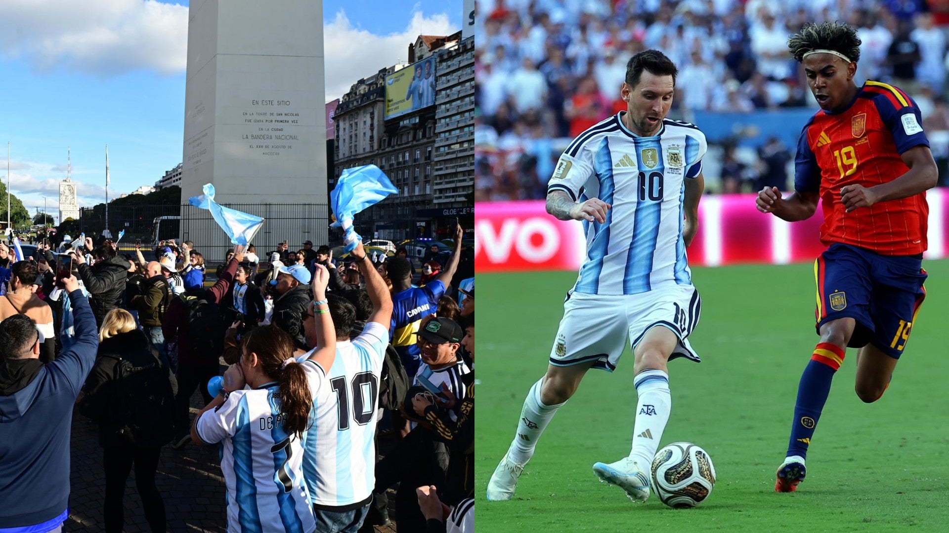 Obelisco de Buenos Aires y final del Mundial 2026 - Foto: EFE