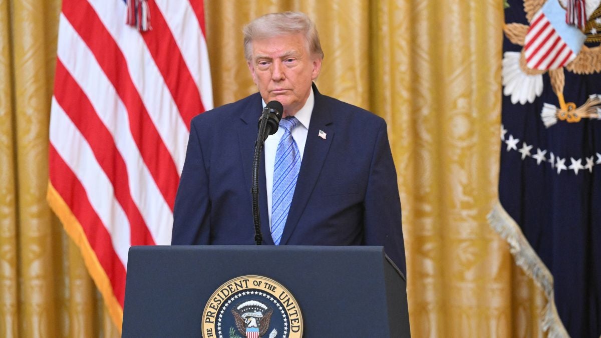 Donald Trump, presidente de EE. UU. (EFE)