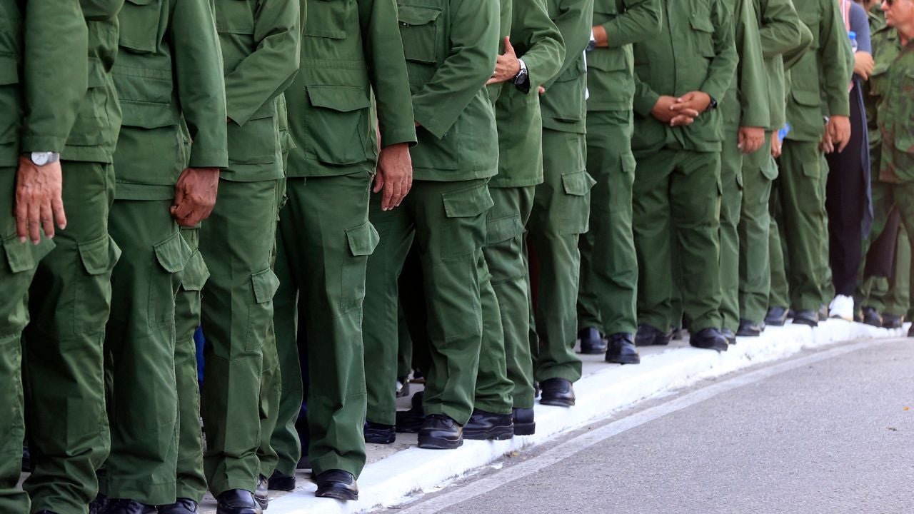 Militares del régimen cubano - Foto EFE