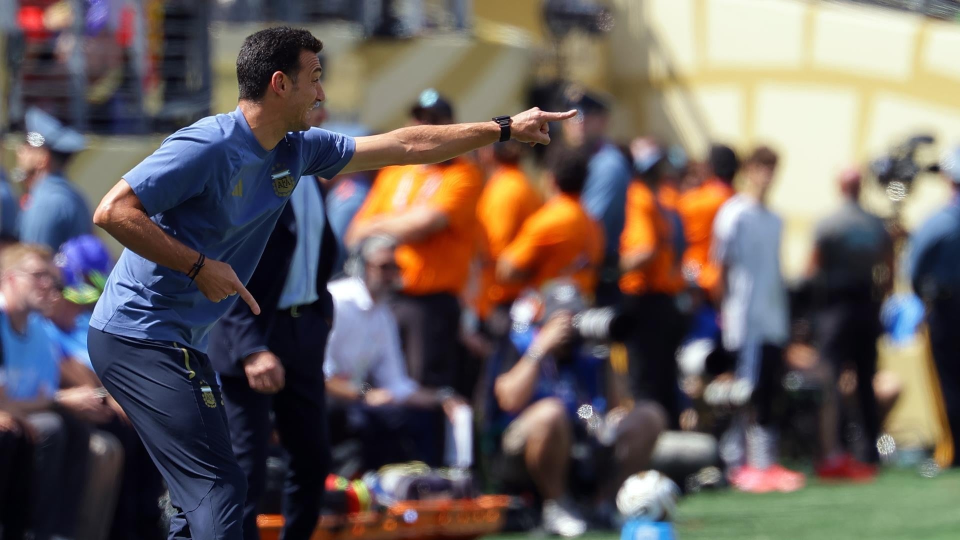 Lionel Scaloni, entrenador de la Selección Argentina - Foto: EFE