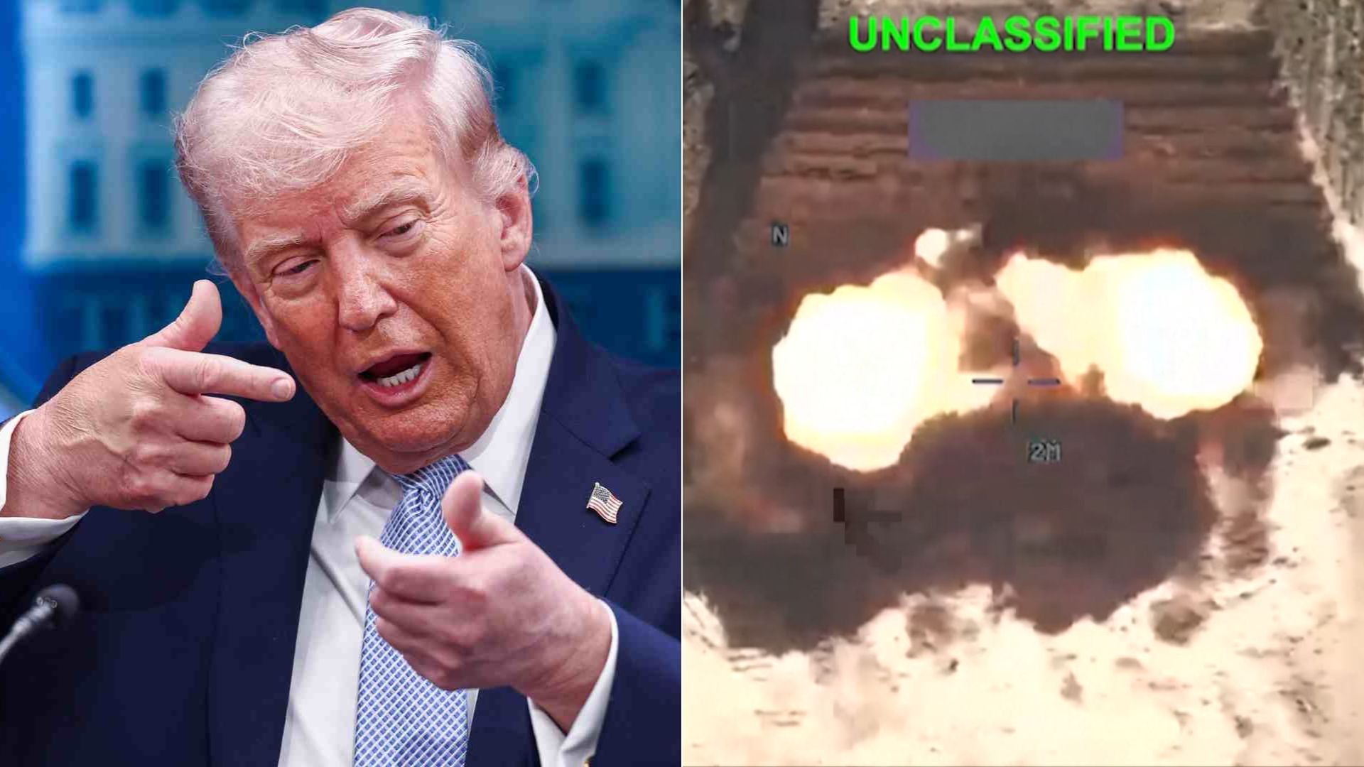 Donald Trump - EFE/ Ataque de EE. UU. al régimen de Irán - CENTCOM