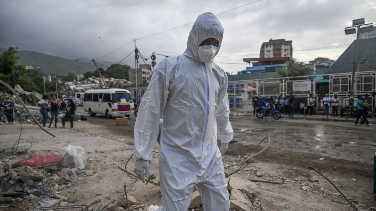 Terremoto en Venezuela (AFP)