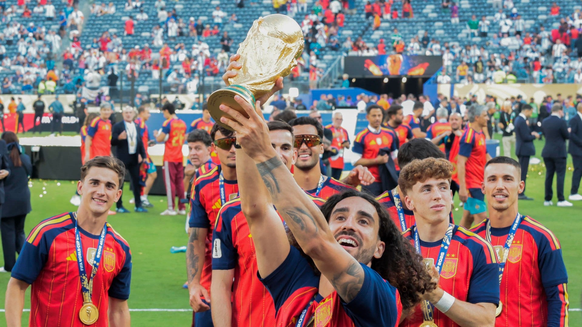 Marc Cucurella, jugador de la selección española y el Real Madrid - Foto: EFE