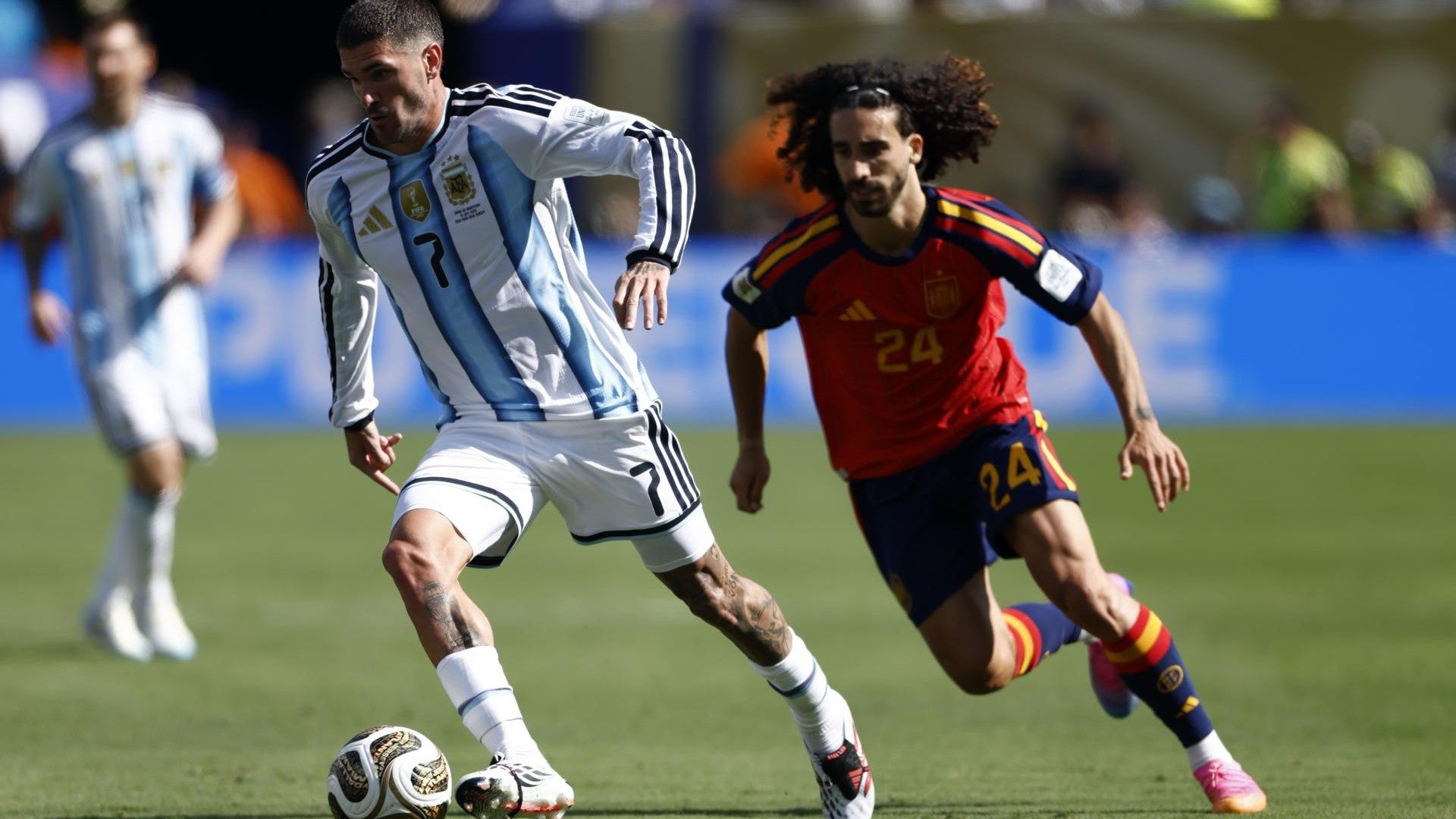 Rodrigo De Paul, jugador de la selección argentina - Foto: EFE