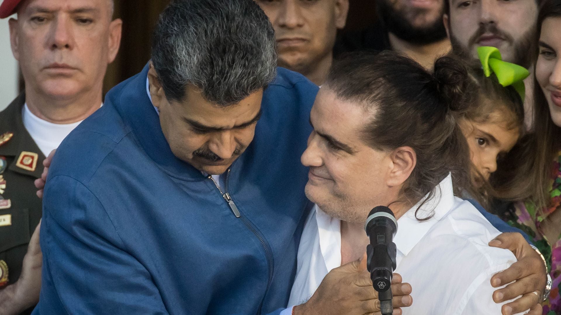 Nicolás Maduro y Alex Saab - Foto EFE