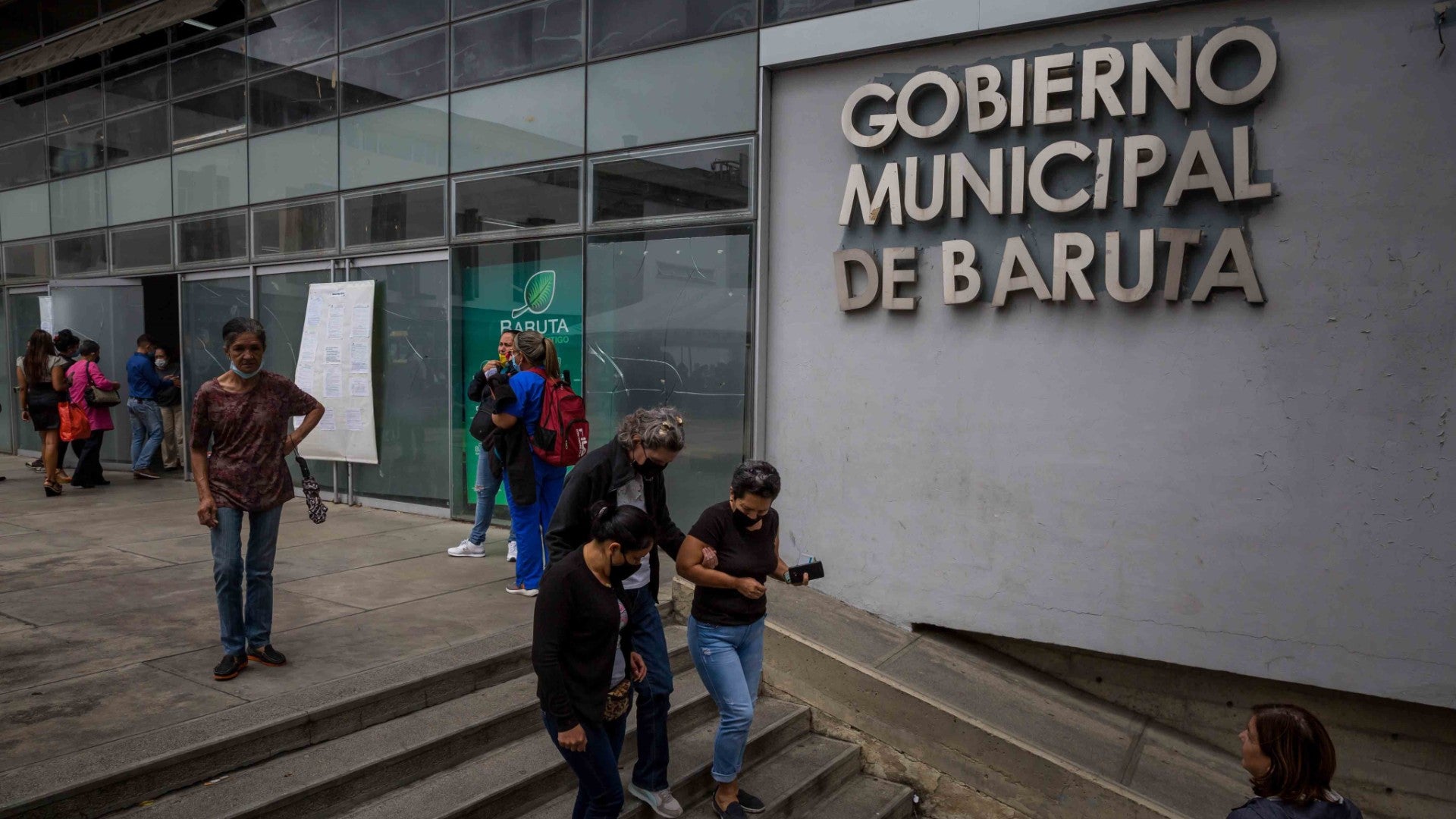 Fotografía de la sede de la Alcaldía del municipio Baruta (Venezuela) - EFE