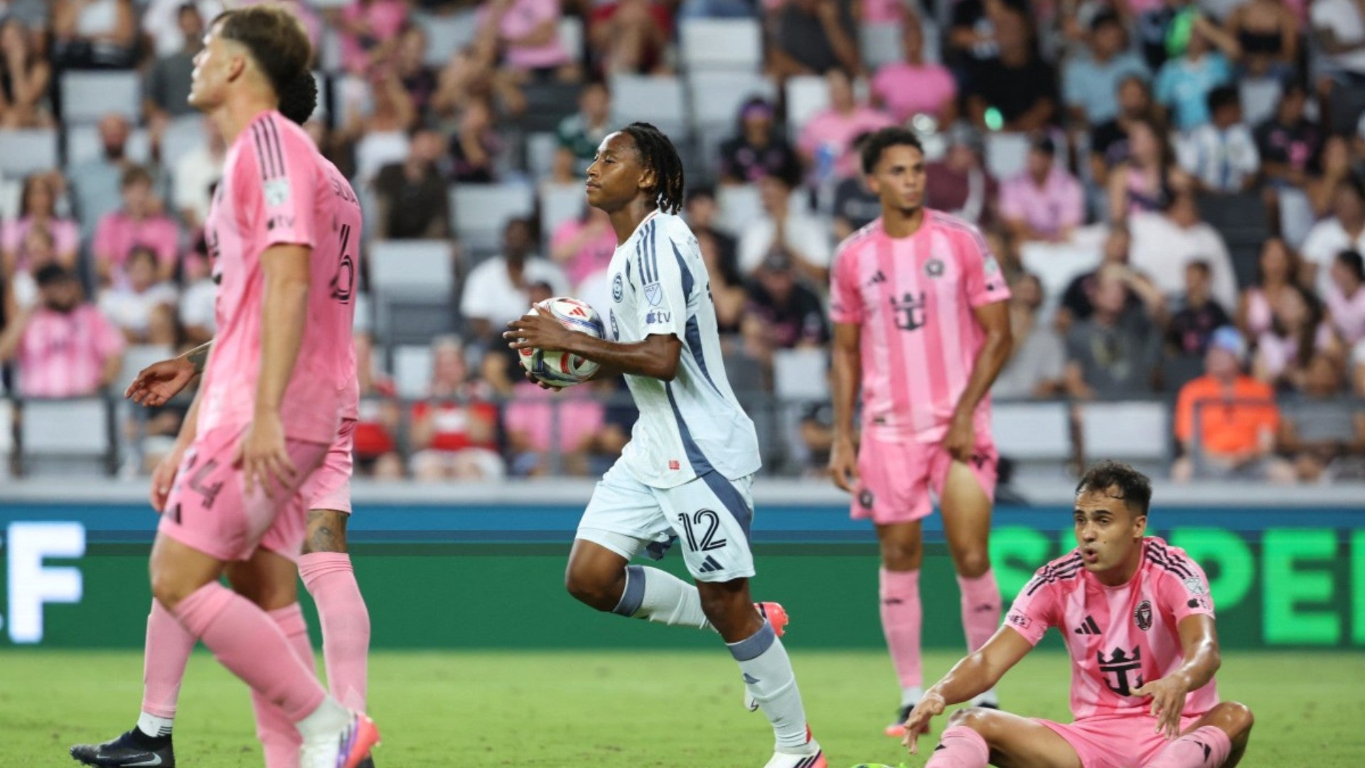 Inter Miami vs Chicago en Estados Unidos. (AFP)