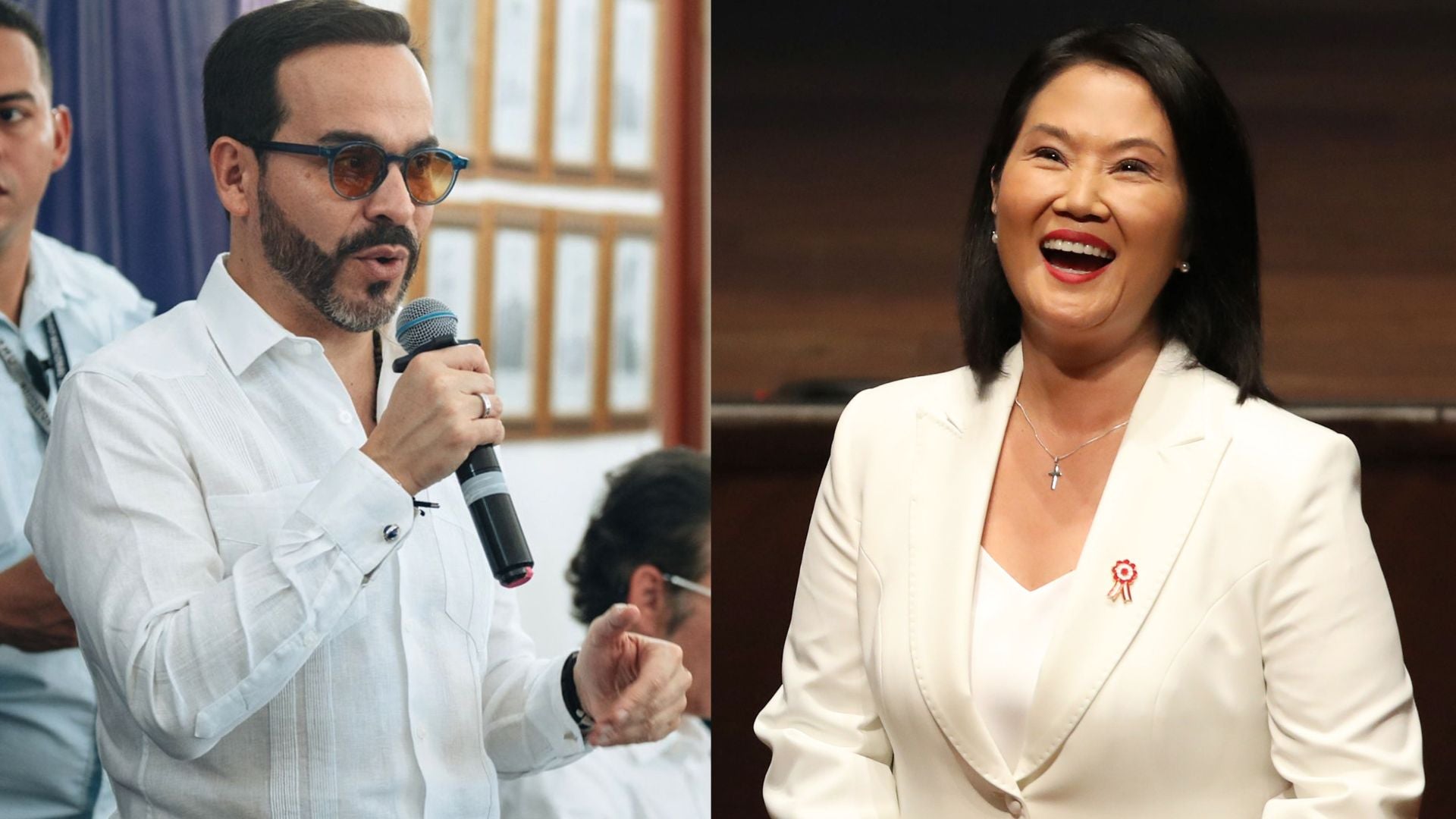 Abelardo De La Espriella y Keiko Fujimori - EFE