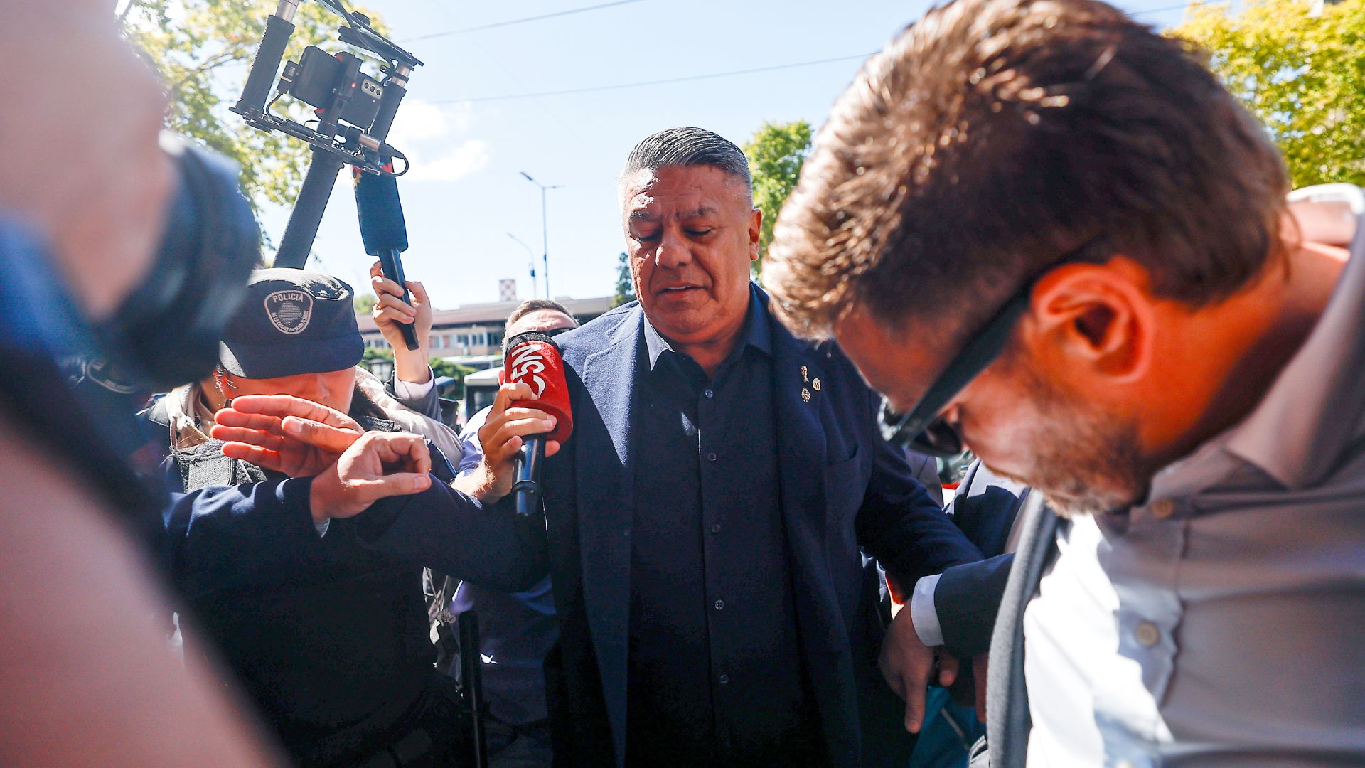 Claudio Chiqui Tapia declara en Buenos Aires ante la justicia argentina- Foto: EFE