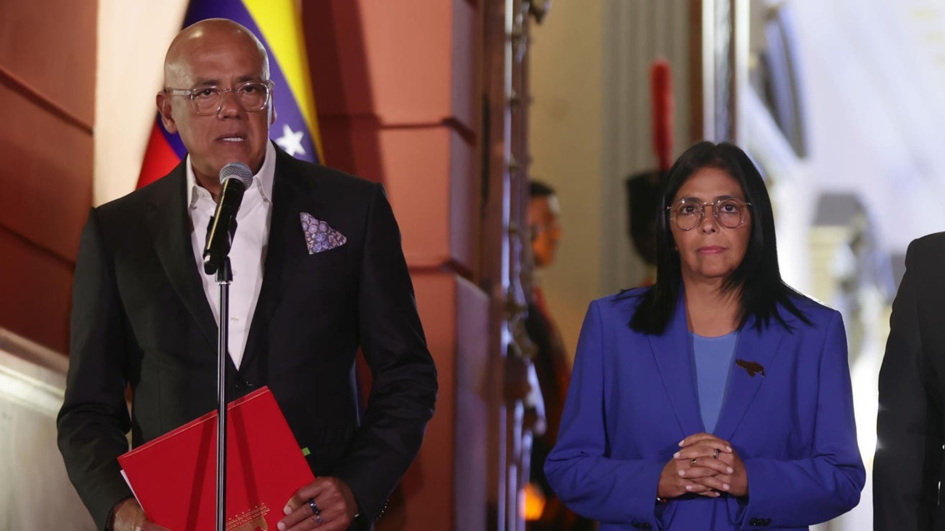Jorge y Delcy Rodríguez - Foto EFE