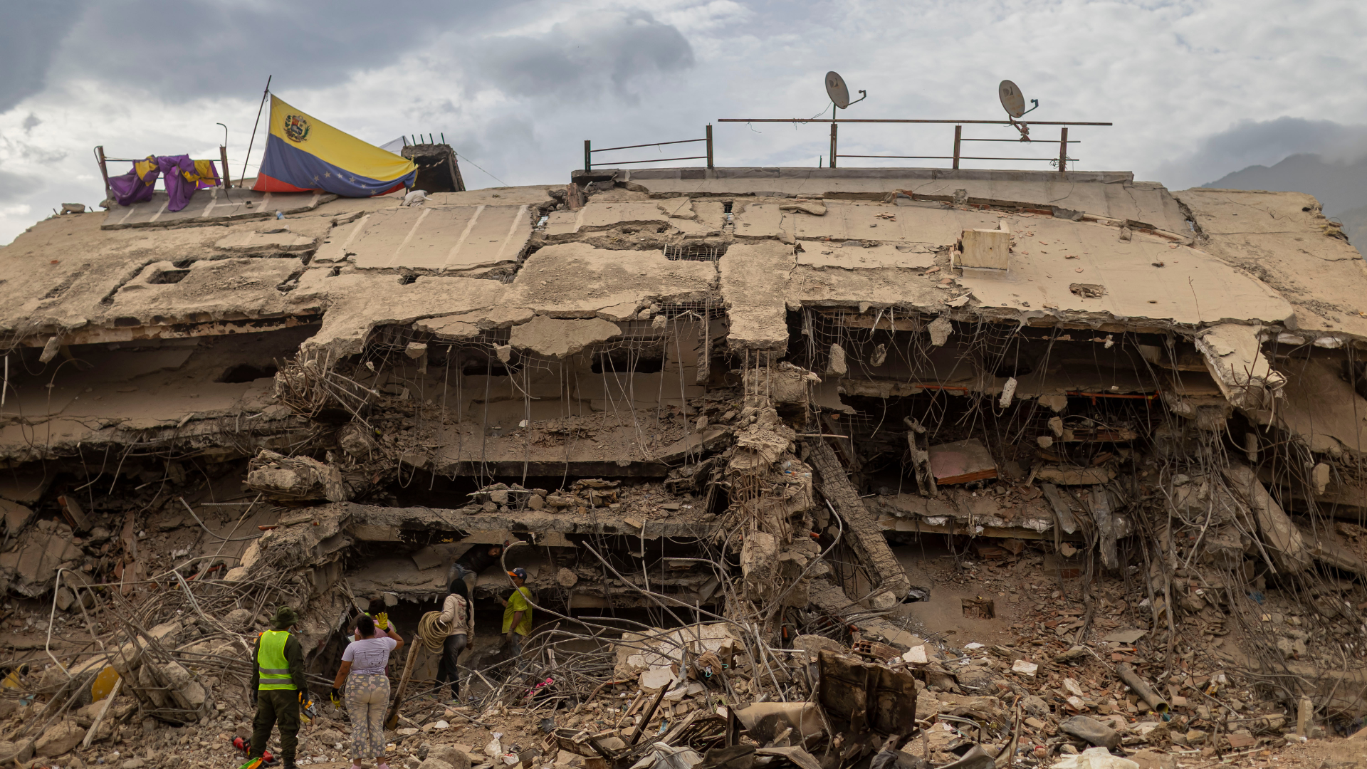 Terremoto en La Guaira | Foto: EFE
