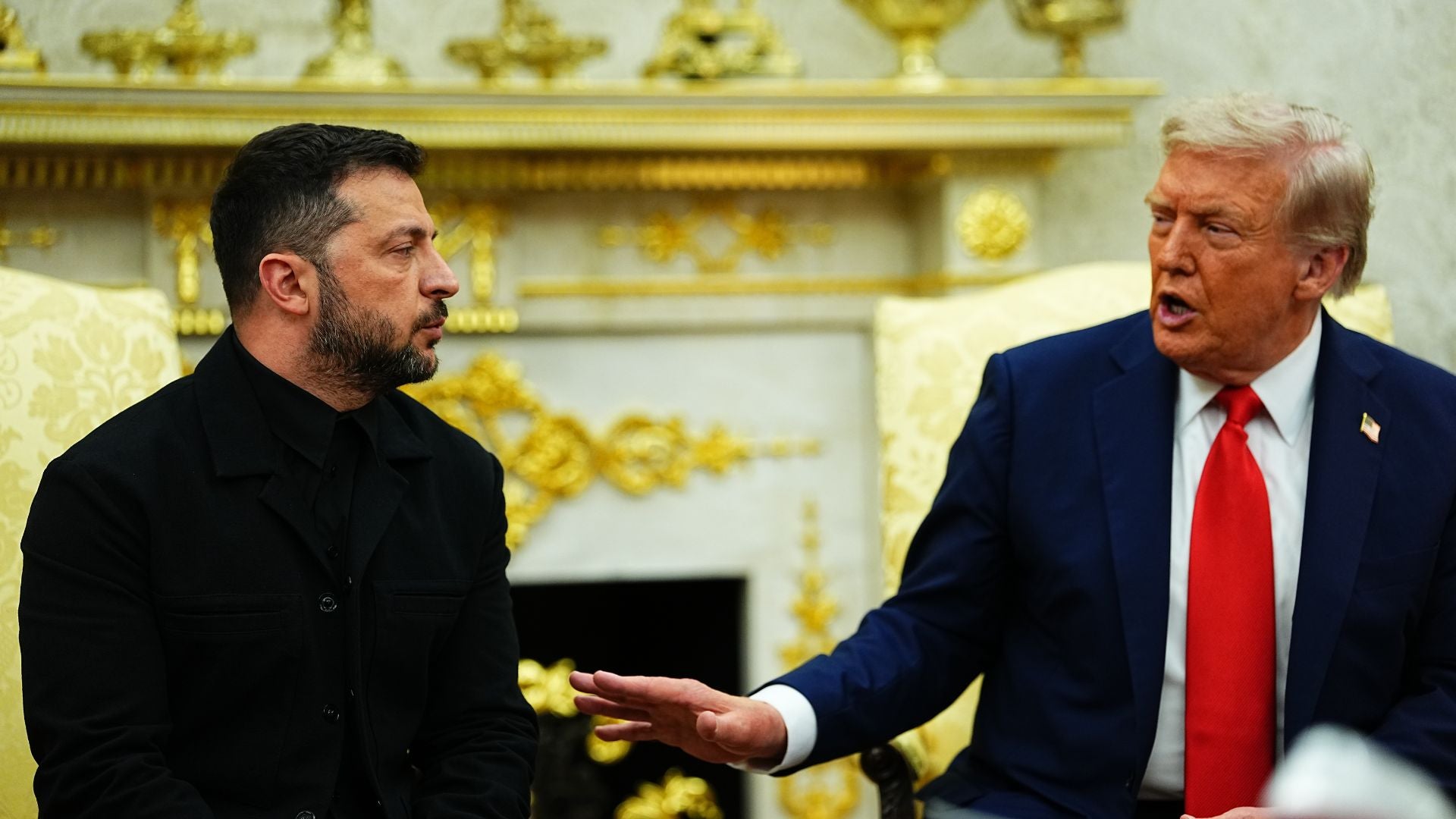 Presidente Donald J Trump y Volodymyr Zelensky-Foto: EFE