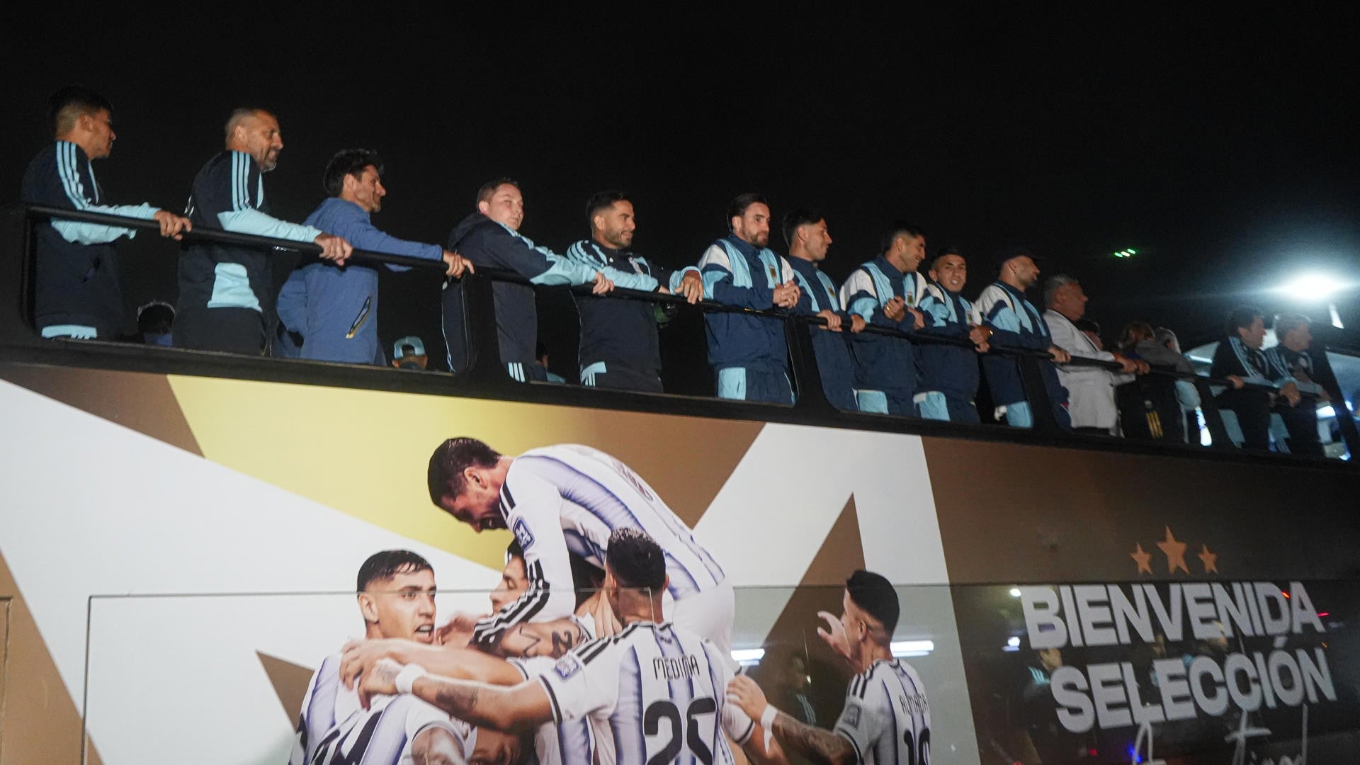 Jugadores de la selección de Argentina. (EFE)