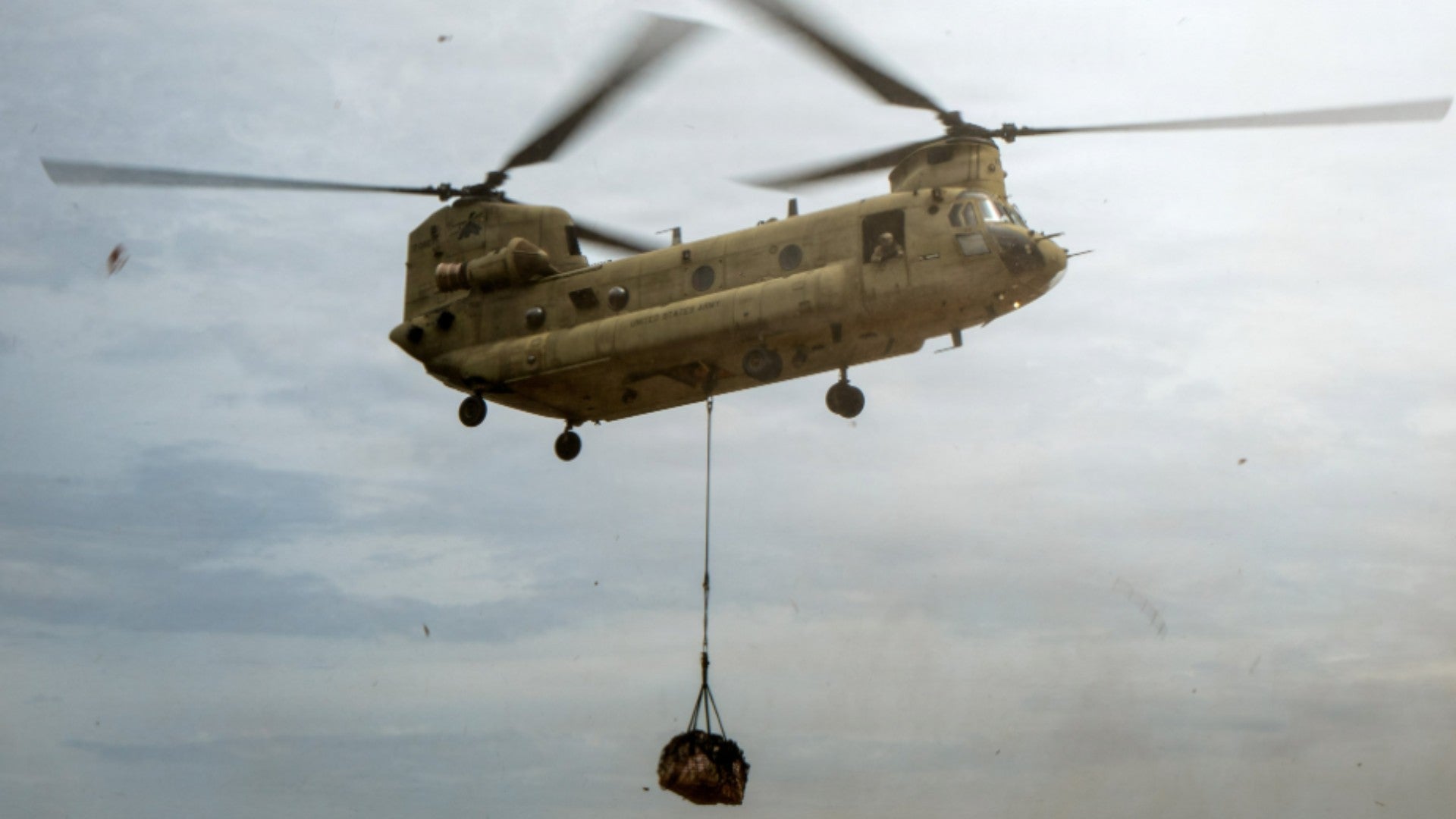 Aeronave con ayuda de EEUU a Venezuela. (Comando Sur de Estados Unidos)