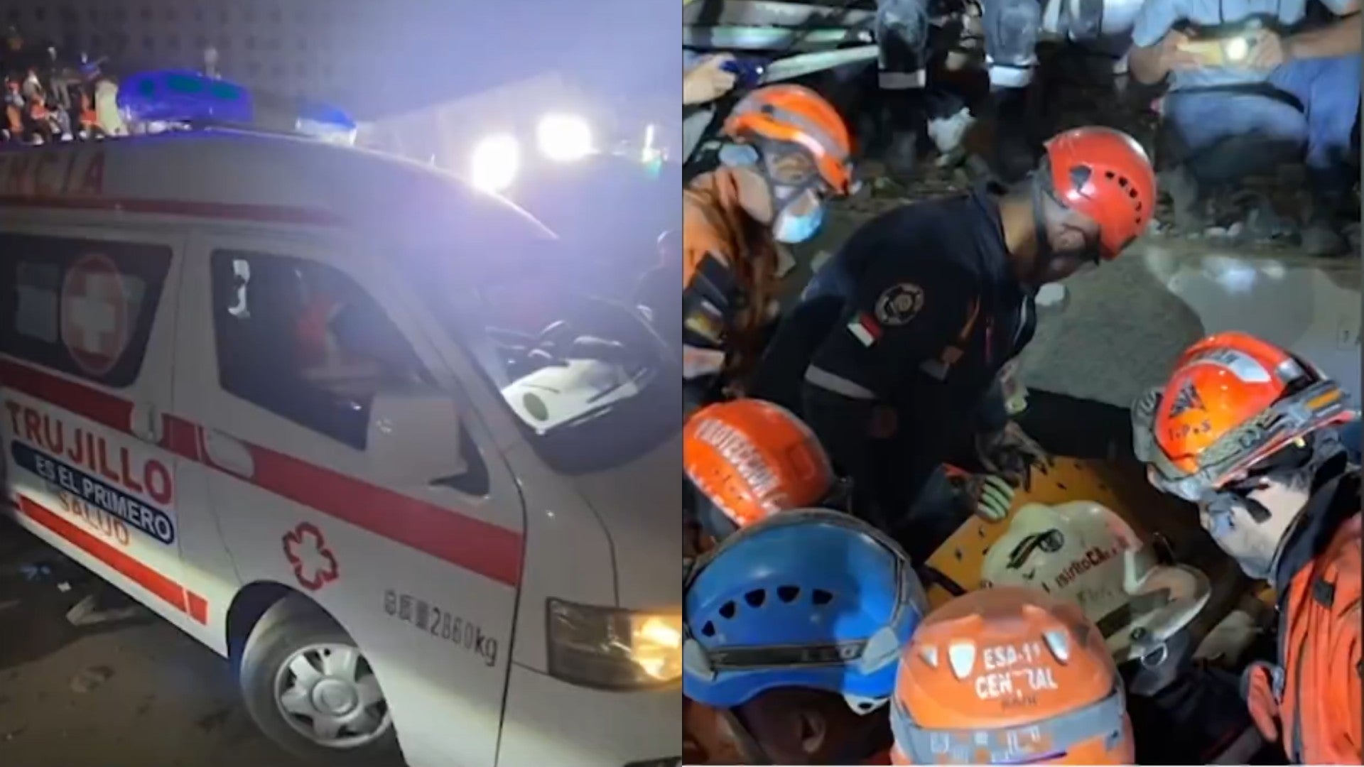 Rescates en Venezuela / FOTO: Captura de pantalla