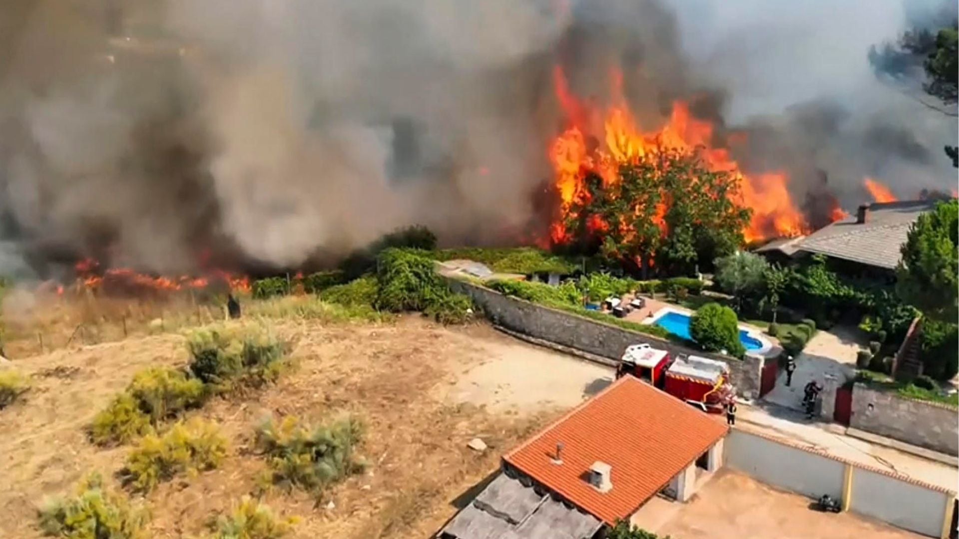 Incendios en Madrid - Foto: EFE