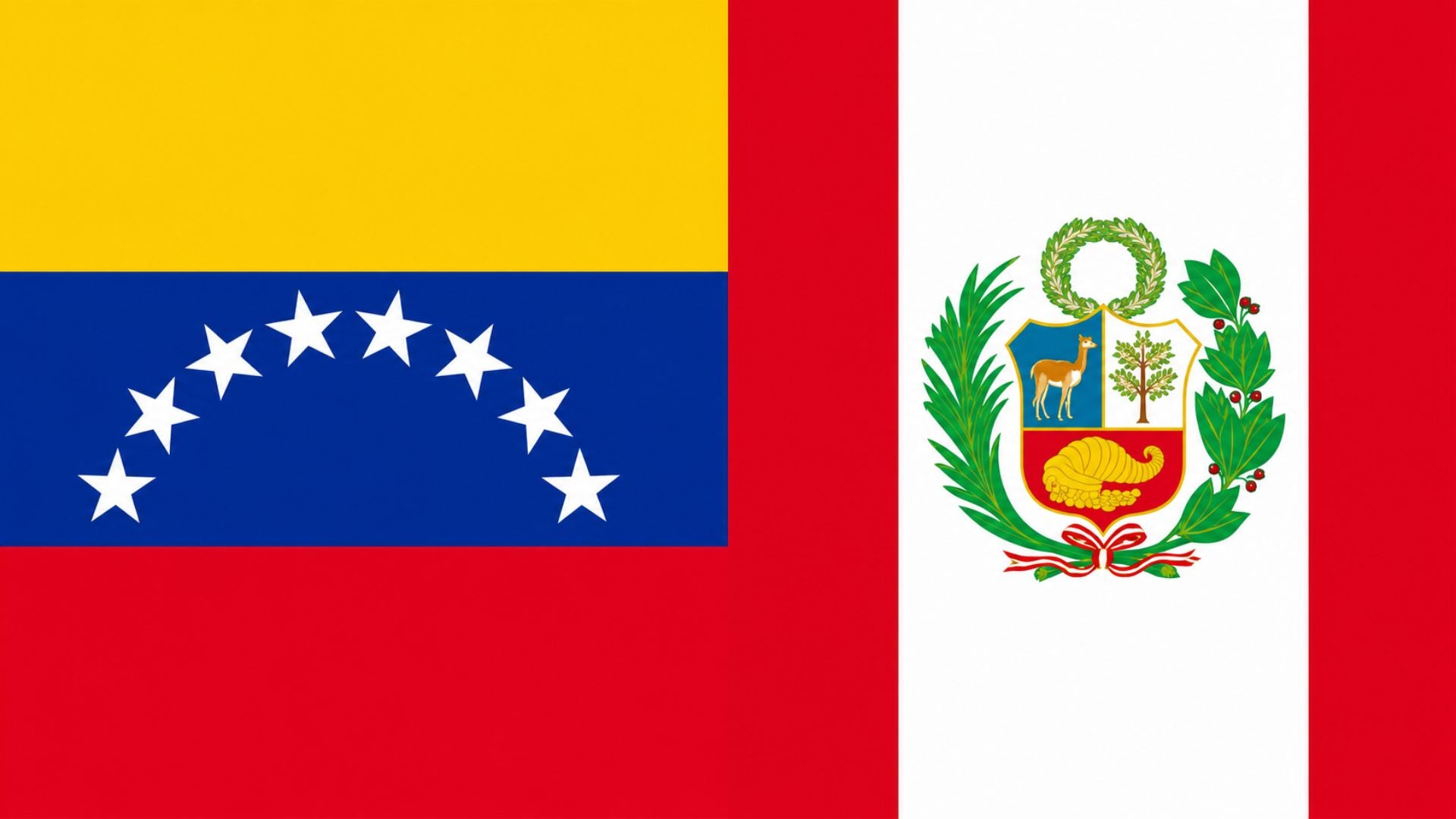 Perú y Venezuela - Canva