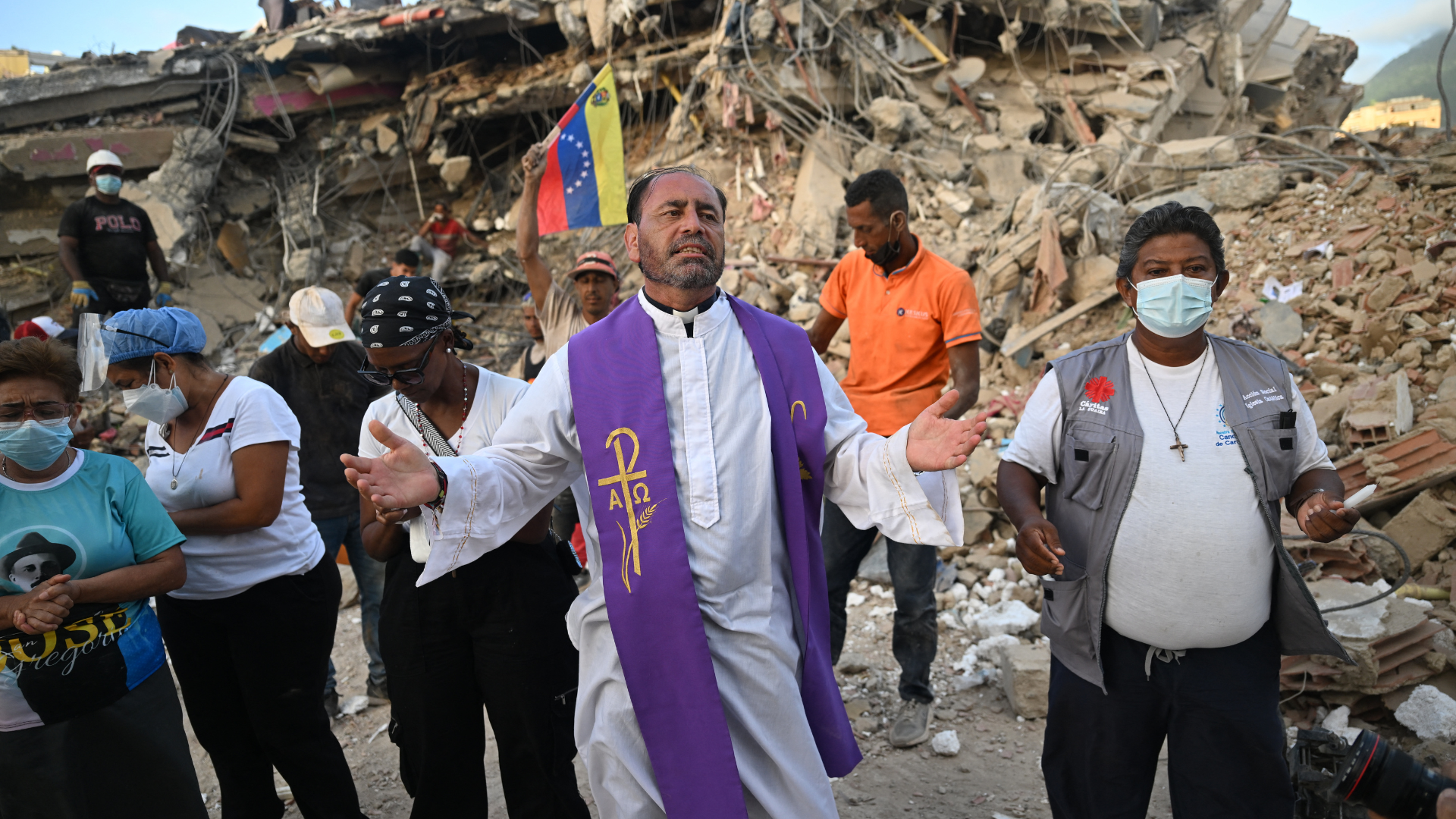 Misa en Venezuela | Foto referencia: AFP