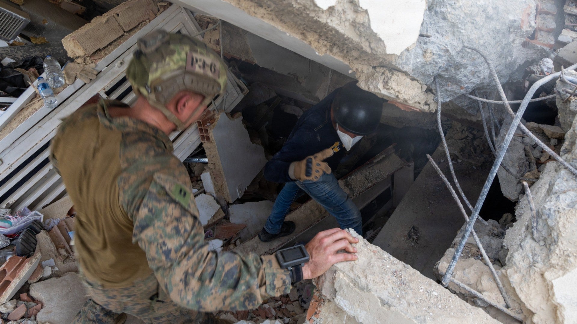 Comando Sur de EE. UU. en labores de rescate en Venezuela - Foto: Comando Sur