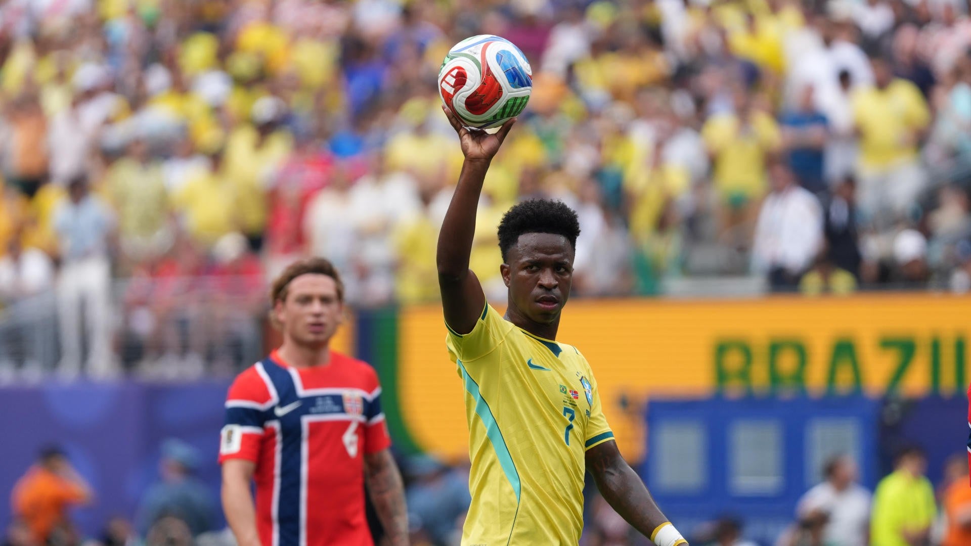Vinicius Jr., jugador de la selección de Brasil - Foto: EFE