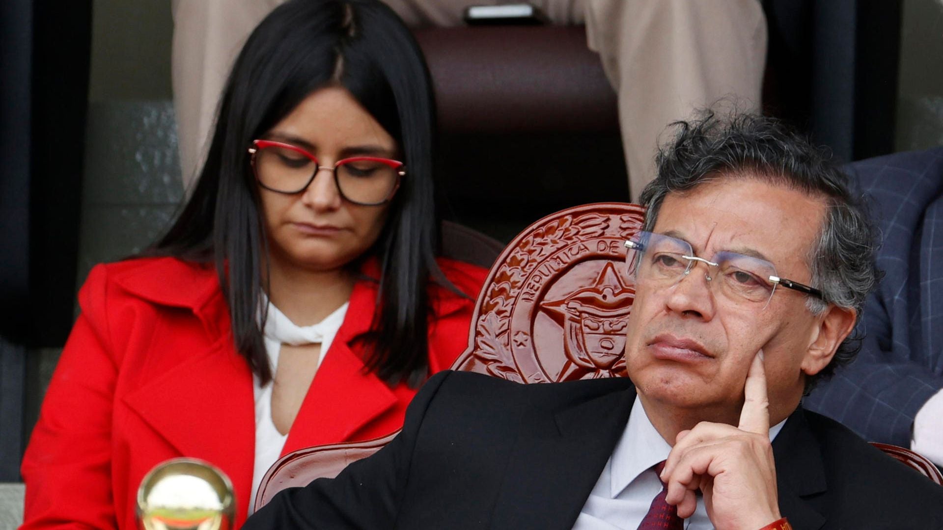 Angie Rodríguez/Gustavo Petro - Foto EFE