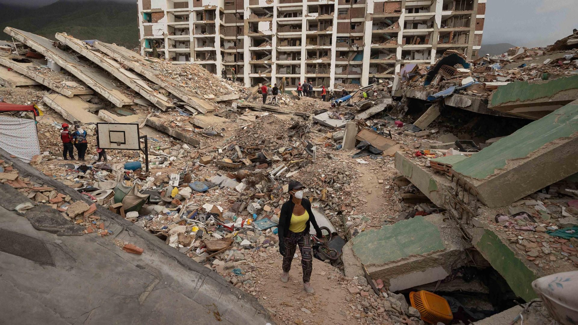 Damnificados por los terremotos en Venezuela - Foto: EFE