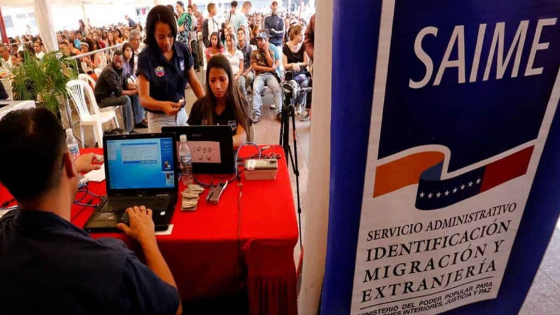 Operativo del Saime - Foto de referencia: X