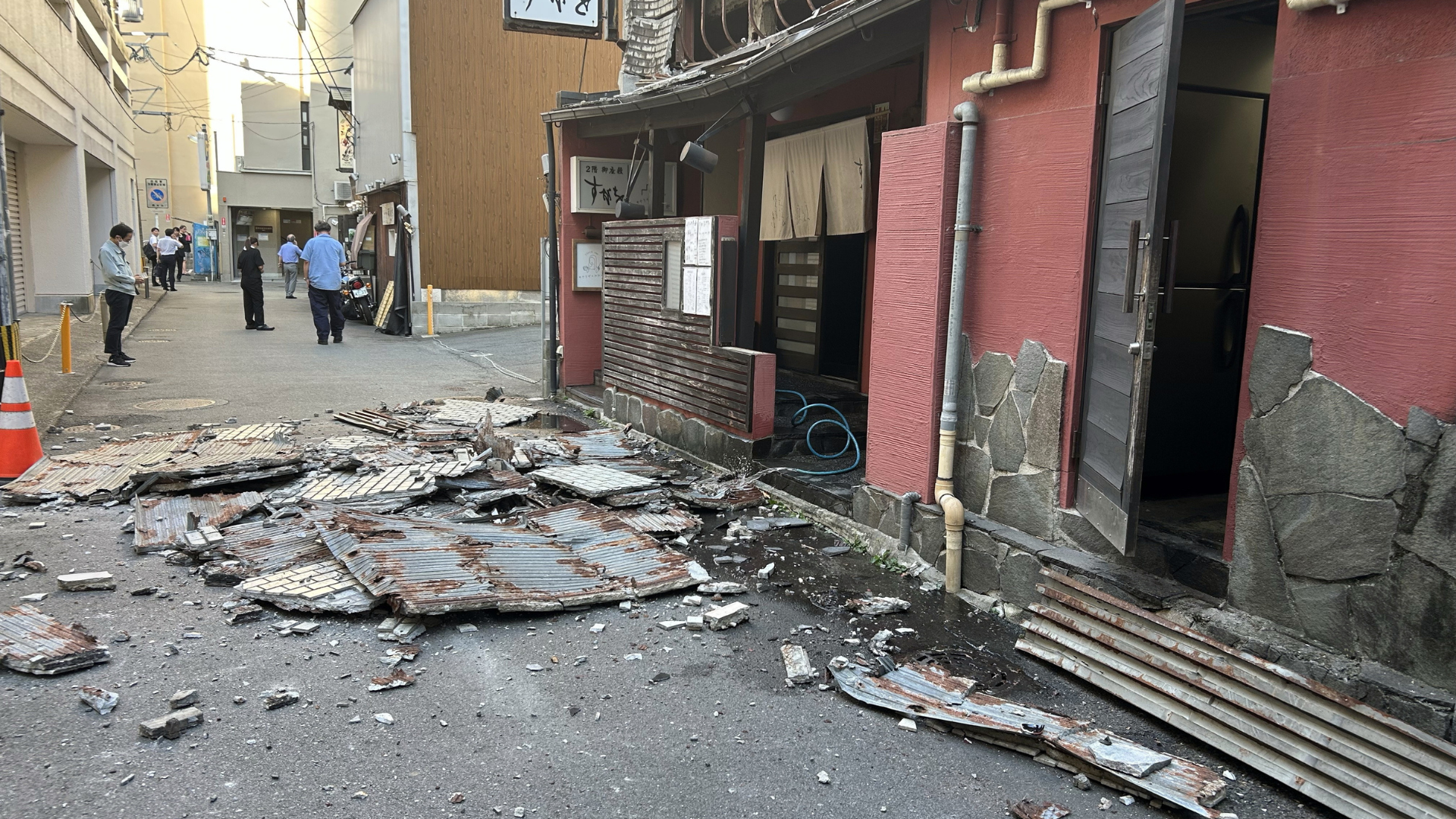 Viviendas destrozadas por sismo en Japón- EFE