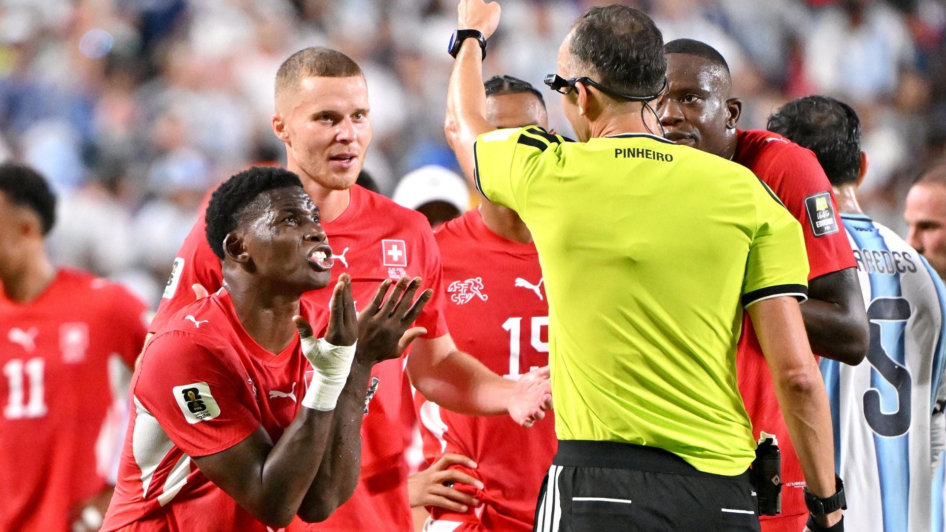 Breel Embolo jugador de Suiza-Foto: EFE