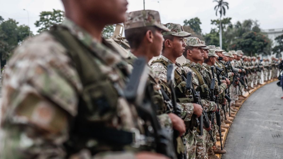 Ejército de Perú (EFE)