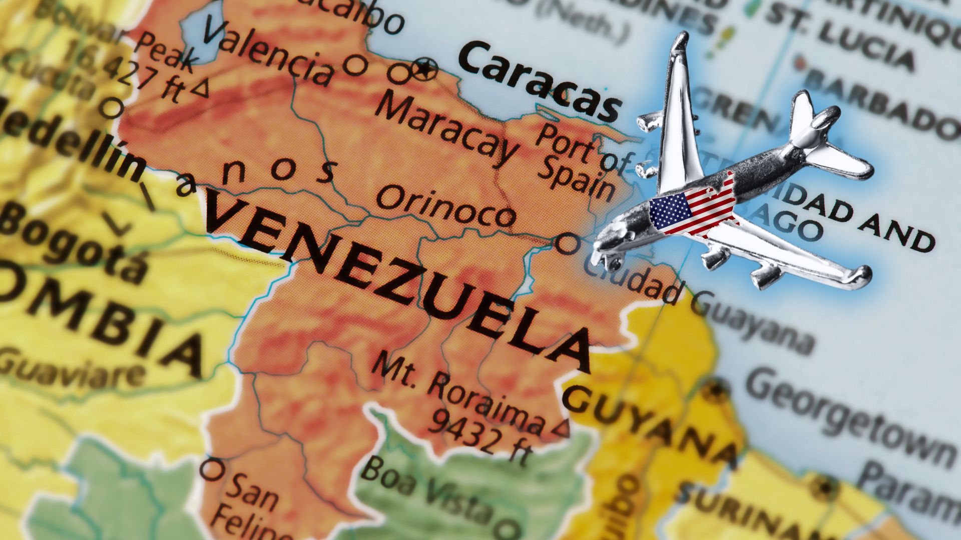 Avión militar de EEUU se dirige hacia Venezuela - Foto referencia: Canva