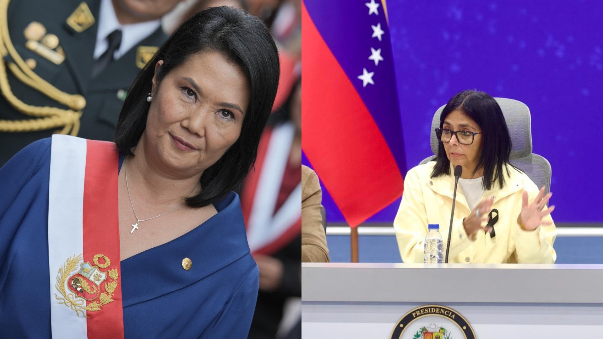 Keiko Fujimori y Deicy Rodríguez / FOTO: EFE