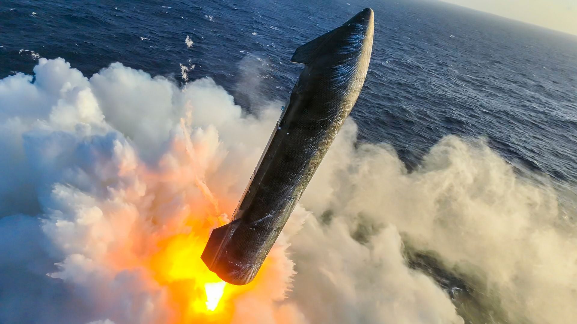SpaceX decimotercer vuelo de prueba de la nave Starship-Foto:EFE