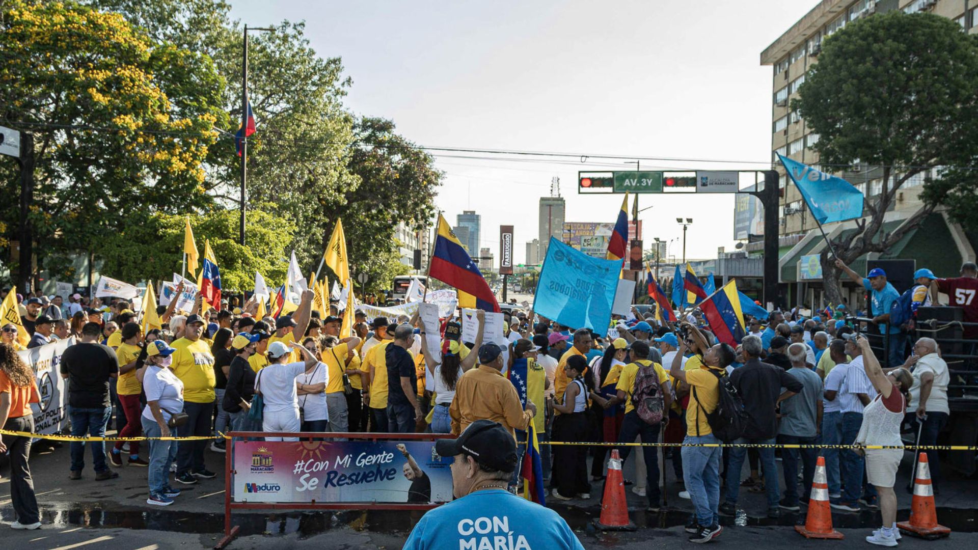 Manifestaciones conmemorativas del 28J en Venezuela - Foto: EFE