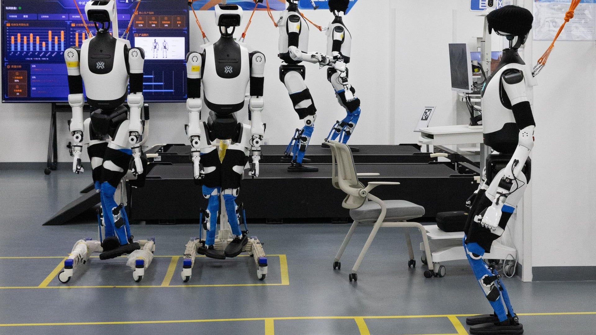Robots humanoides de China - Foto de referencia: EFE