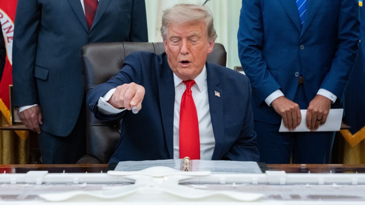 Donald Trump, presidente de EE. UU. (EFE)
