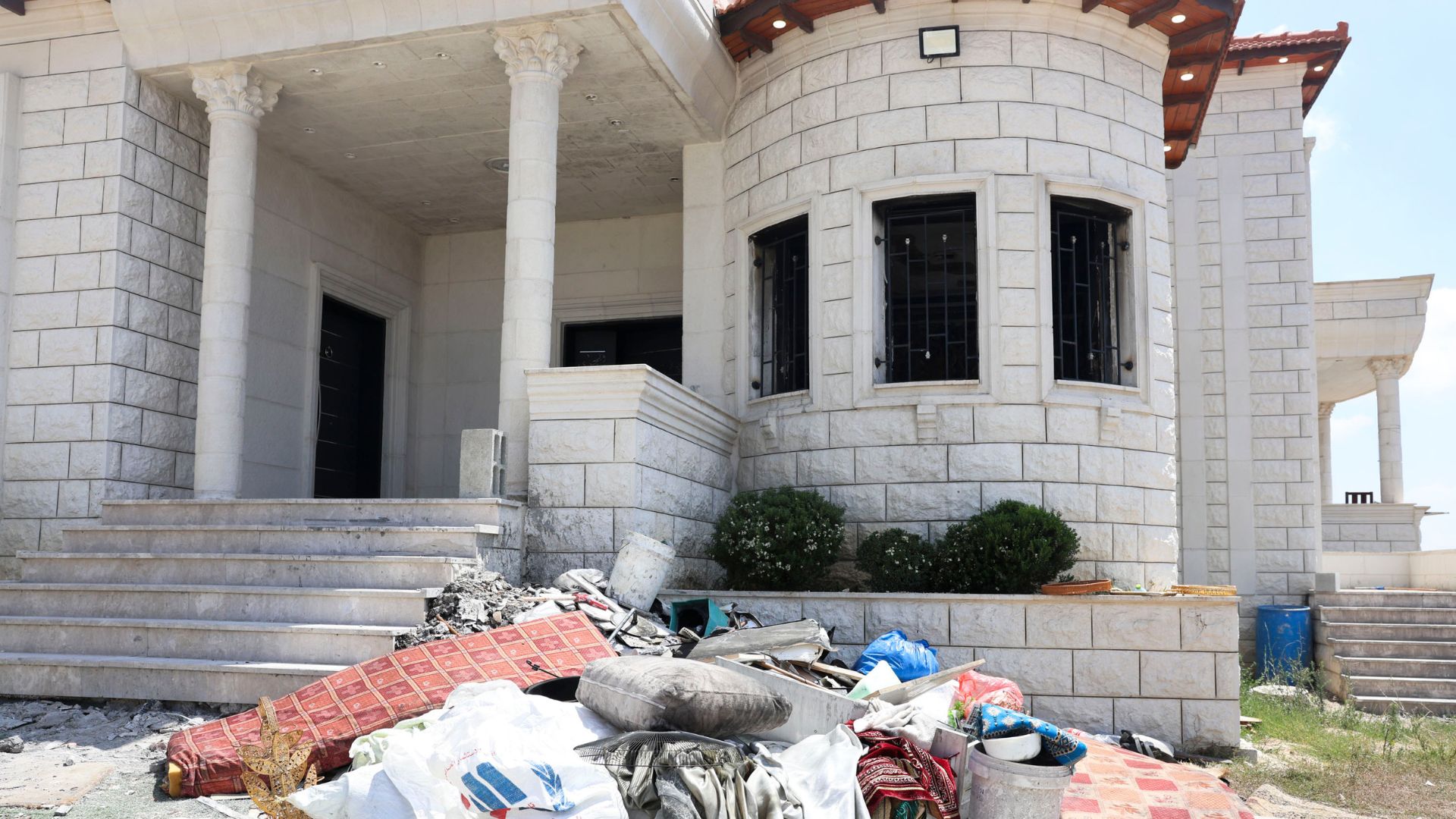 Una vivienda palestina ocupada en el norte de Cisjordania-Foto: EFE
