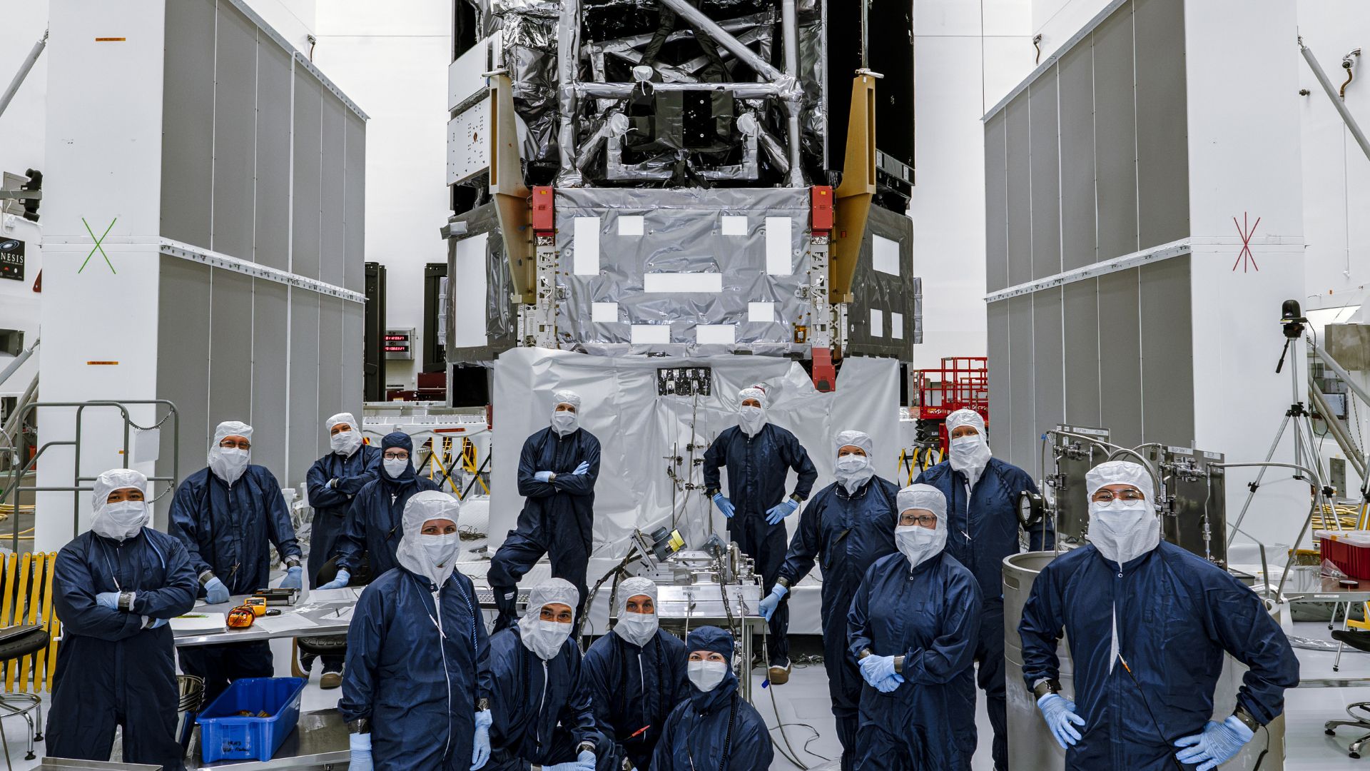 _la NASA que muestra a los integrantes del equipo de propulsores del Telescopio Espacial, Nancy Grace Roman-Foto: EFE