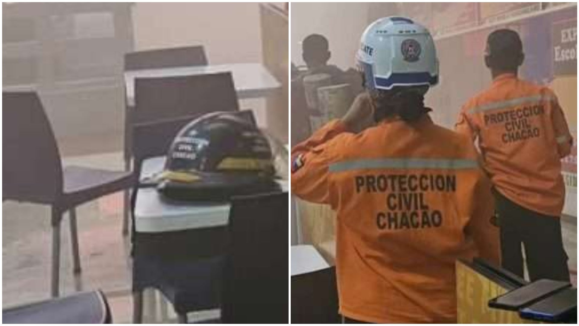 Protección Civil controlando un incendio en el CCCT - Foto: X