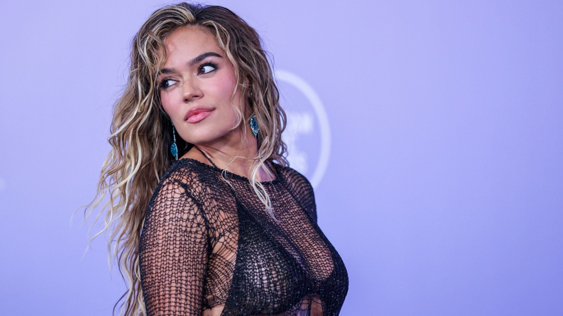 La cantante Karol G the American Music Awards-Foto: EFE
