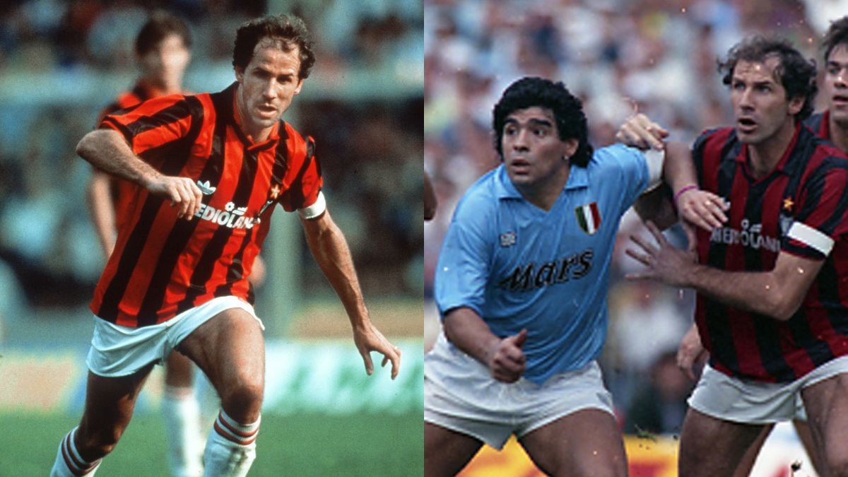 Franco Baresi, exfutbolista italiano (EFE)