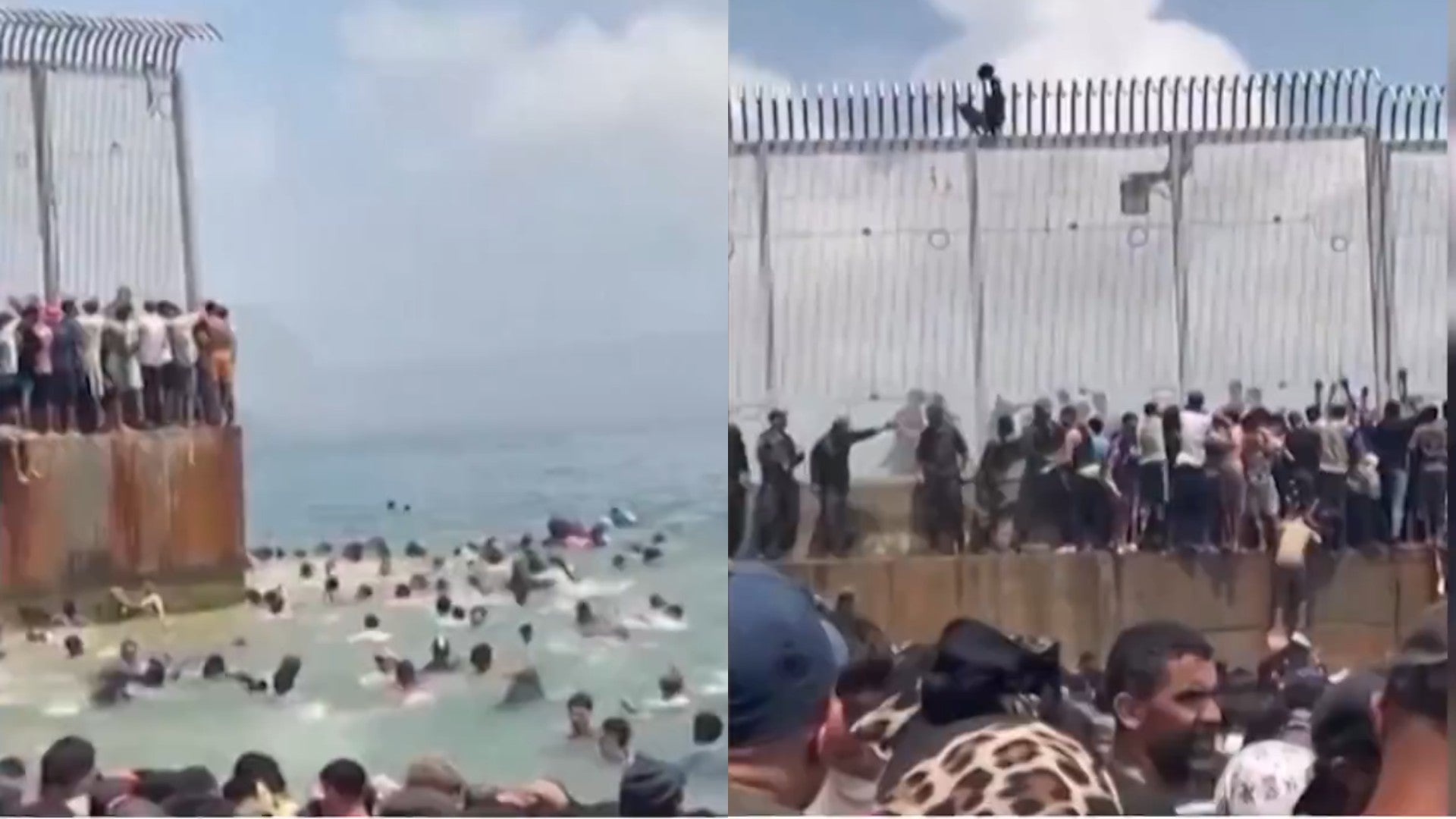Invasión migrante en España / FOTO: Captura de pantalla