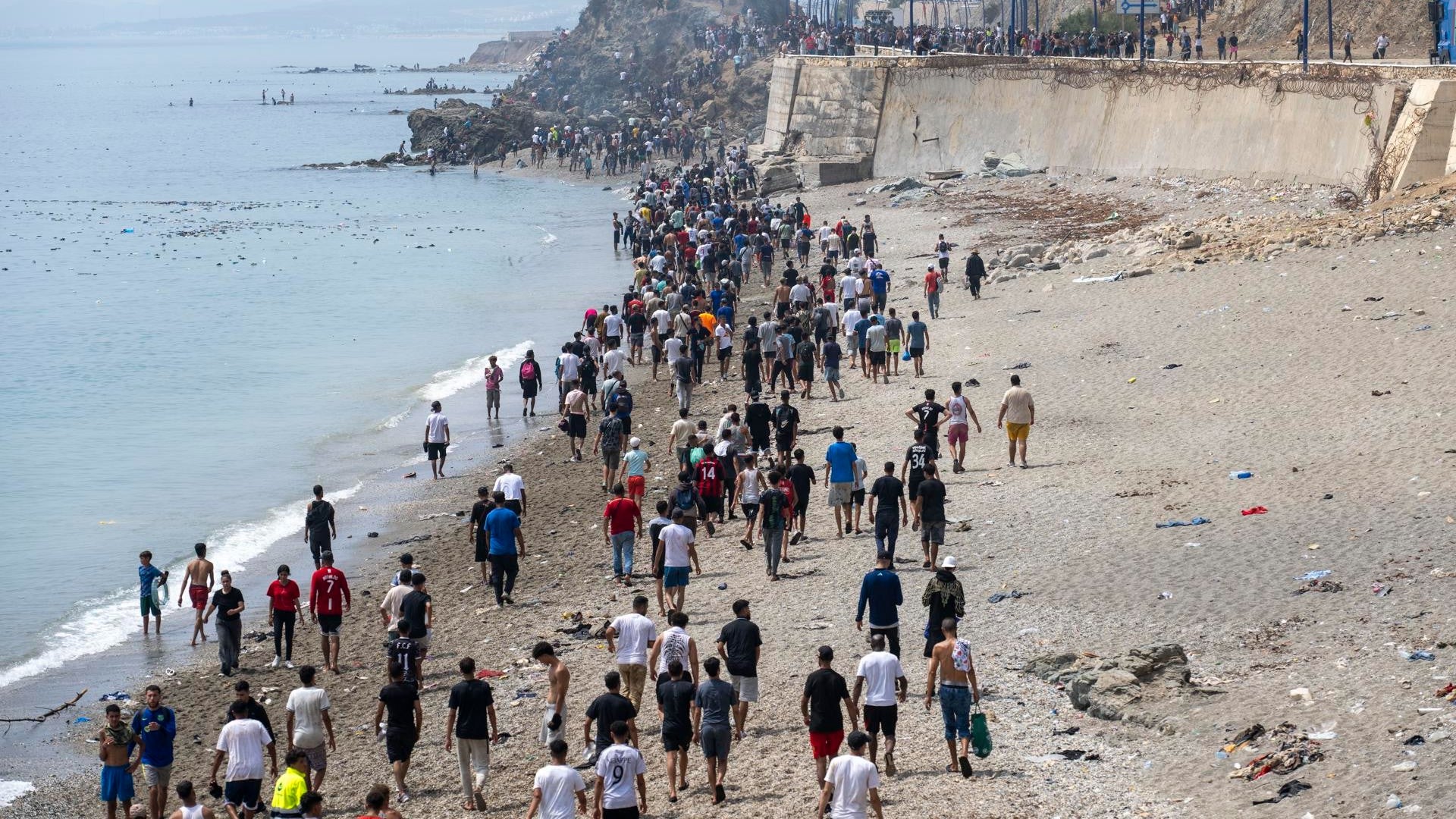 Invasión migratoria en España / FOTO: EFE