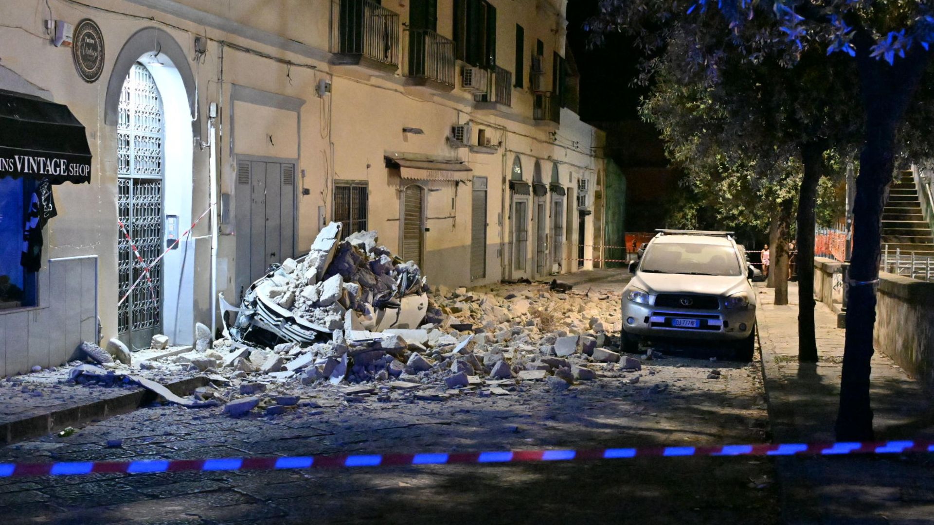 terremoto de 4,7 que sacudió Nápoles- Foto: EFE