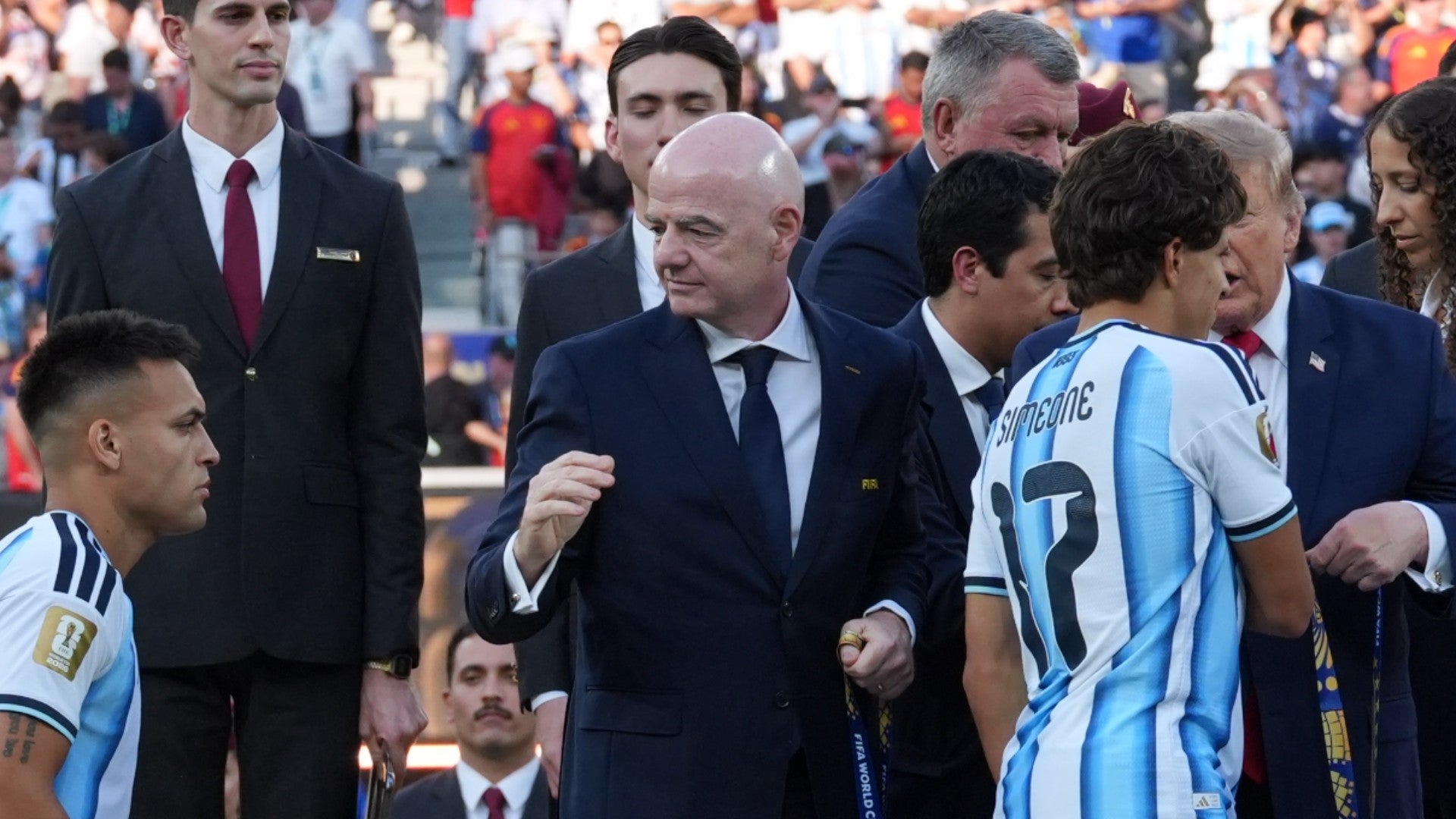 Gianni Infantino, presidente de la FIFA - Foto: EFE