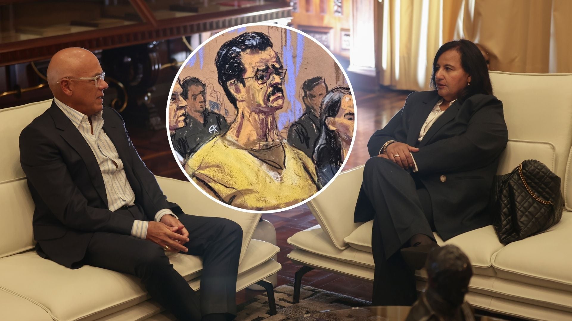 Jorge Rodríguez, presidente de la AN del régimen venezolano / Nicolás Maduro, dictador venezolano / Dinorah Figuera, presidente de la Asamblea Nacional 2015 - Fotos: EFE