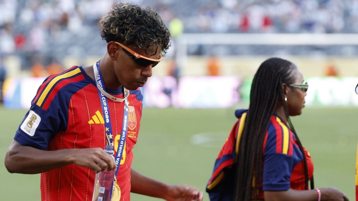 Lamine Yamal, futbolista español (EFE)